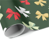 Holiday Bows Cadeaupapier (Rol Hoek)