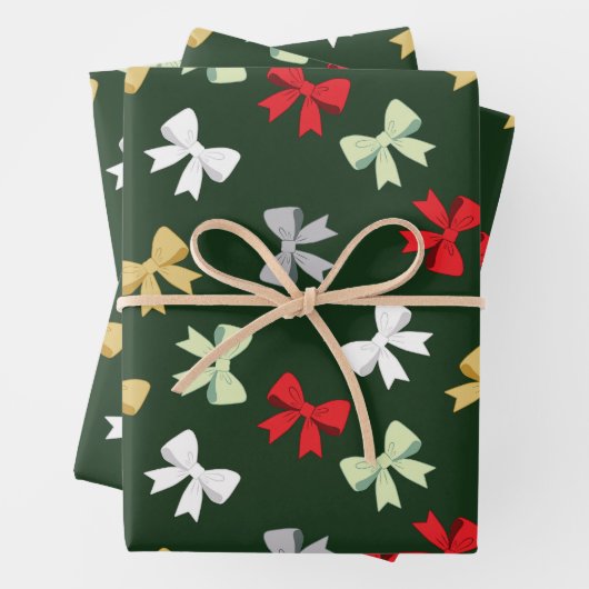 Holiday Bows Inpakpapier Vel (In situ)