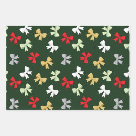 Holiday Bows Inpakpapier Vel