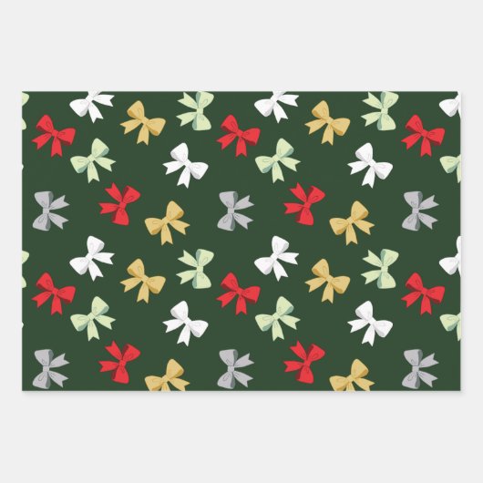 Holiday Bows Inpakpapier Vel (Voorkant)