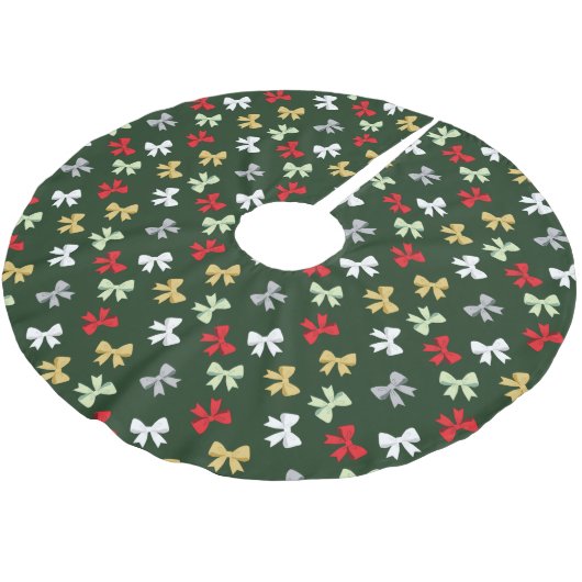 Holiday Bows Kerstboom Rok (Gekanteld)
