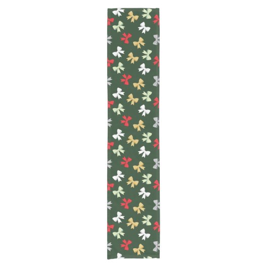 Holiday Bows Korte Tafelloper (Voorkant)