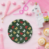 Holiday Bows Papieren Bordje (Feest)