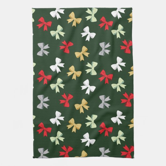 Holiday Bows Theedoek (Verticaal)