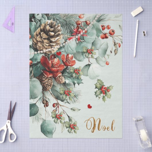 Holiday Branches Tree Tissue Paper Tissuepapier (Craft)