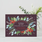 Holiday Bright Moved Holiday Card Kaart (Staand voorkant)