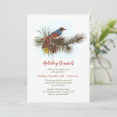 Holiday Brunch Uitnodiging (Staand voorkant)