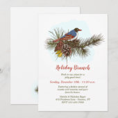 Holiday Brunch Uitnodiging (Voorkant / Achterkant)