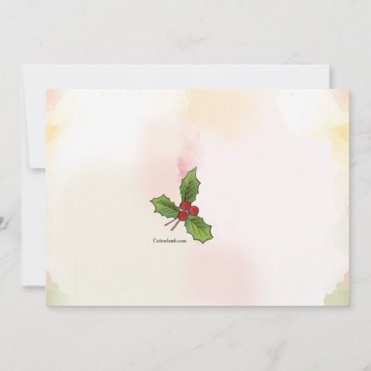 Holiday Brunch Uitnodiging (Achterkant)