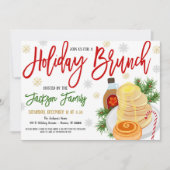 Holiday Brunch Uitnodiging (Voorkant)
