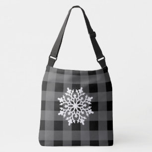 Holiday Buffalo Plaid Canvas tas