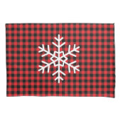 Holiday Buffalo Plaid Pillowcase Kussensloop (Voorkant)