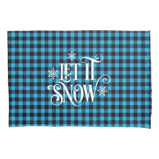Holiday Buffalo Plaid Pillowcase Kussensloop (Voorkant)