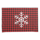 Holiday Buffalo Plaid Pillowcase Pair Kussensloop (Voorkant-Rechts)
