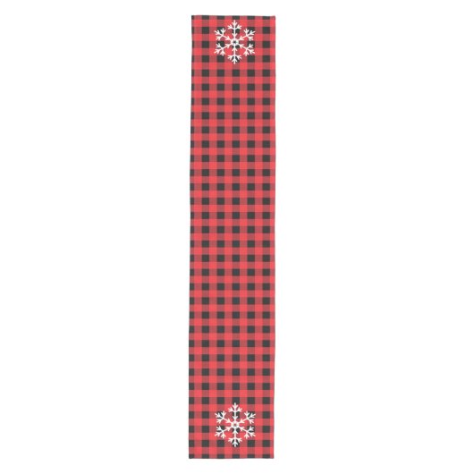 Holiday Buffalo Pset Table Runner Medium Tafelloper (Voorkant)
