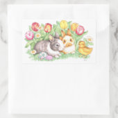 Holiday Bunnies Easter Sticker (Tas)