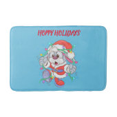 Holiday Bunny Kerstbath Mat (Voorkant)