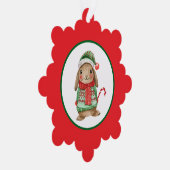 Holiday Bunny Ornament Kaart (Rechts)