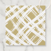 HOLIDAY CADEAU citeert dit seizoen zwart goud Bedankjes Labels (Achterkant)