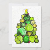 Holiday Cairn Christmas Card Bedankkaart (Voorkant)