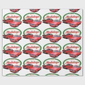 Holiday Camaros Cadeaupapier (Vlak)