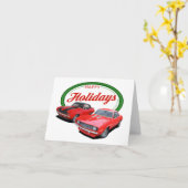 Holiday Camaros Kaart (Gele Bloem)