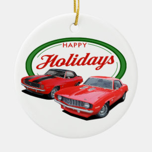 Holiday Camaros Keramisch Ornament