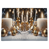 Holiday Candles Holiday Gift Bag Groot Cadeauzakje (Voorkant)