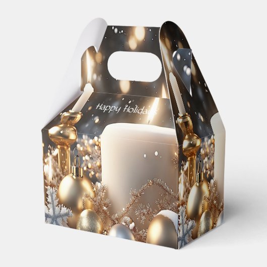Holiday Candles Holiday Gift Box Bedankdoosjes (Voorkant Zijde)