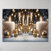 Holiday Candles Poster (Voorkant)