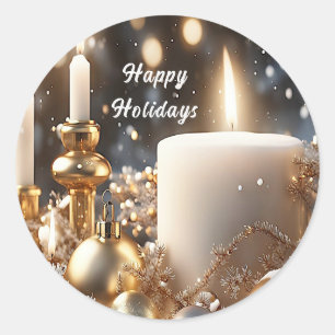 Holiday Candles Sticker