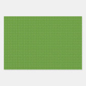 Holiday Candy Canes Snowflakes Holly Stars Doodles Inpakpapier Vel (Voorkant 2)