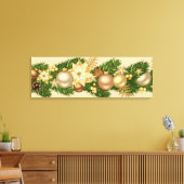 Holiday Canvas Art-Festive Garland (Insitu (Woonkamer))