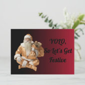 Holiday Card beautiful Feestdagenkaart (Staand voorkant)