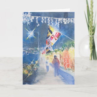 Holiday Card - Blank Inside Kaart