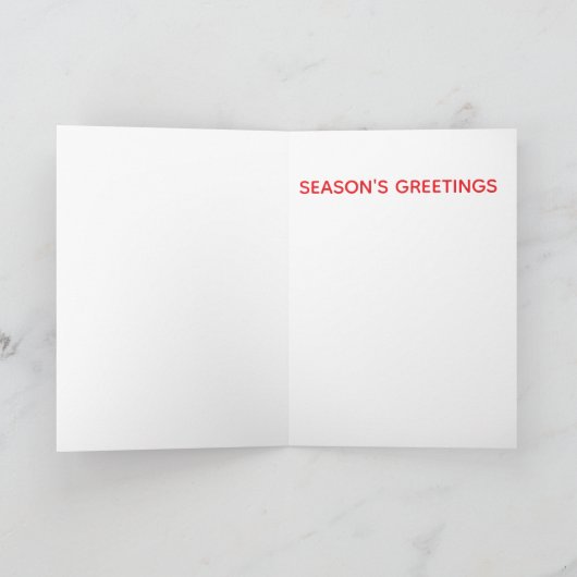Holiday card kaart (Binnen)