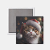 Holiday Cat Magnet (Voorkant / Achterkant)