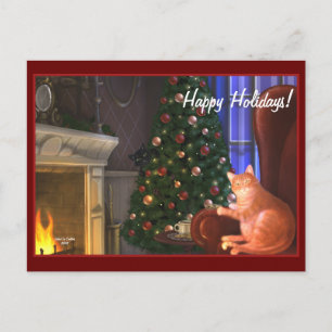 Holiday Cats Briefkaart