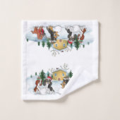 Holiday Cavalier King Charles Spaniel Bad Handdoek (Wasdoekje)