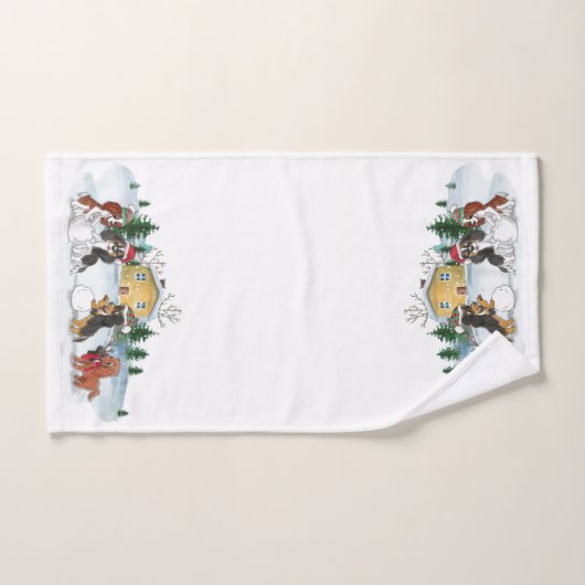 Holiday Cavalier King Charles Spaniel Bad Handdoek (Handdoek)