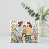 Holiday Celebration  Briefkaart (Staand voorkant)