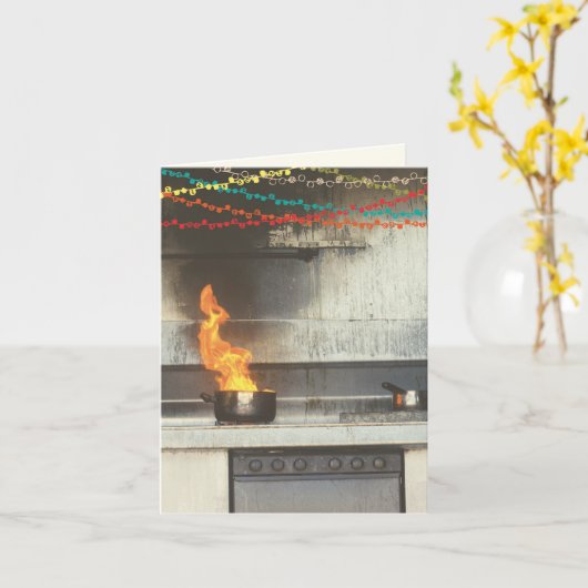 Holiday Chaos Card Kaart (Gele Bloem)