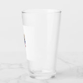 Holiday Characters on a Snowflake Ornament Glas (Links)