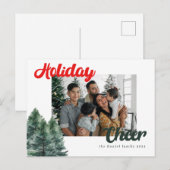 Holiday Cheer Briefkaart (Voorkant / Achterkant)
