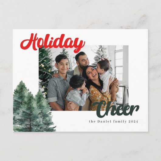 Holiday Cheer Briefkaart (Voorkant)