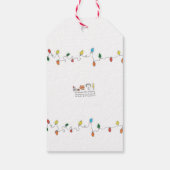 Holiday Cheer Cadeaulabel (Achterkant)