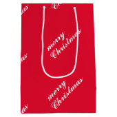 Holiday Cheer Christmas Medium Gift Bag for Holida Cadeauzakje (Achterkant)