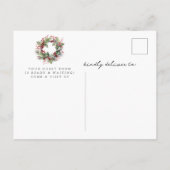 Holiday Cheer Christmas Moving Aankondiging (Achterkant)