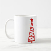 Holiday Cheer Christmas Tree Icons Coffee Mug Koffiemok (Links)