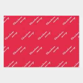 Holiday Cheer Christmas Wrapping Paper Sheets